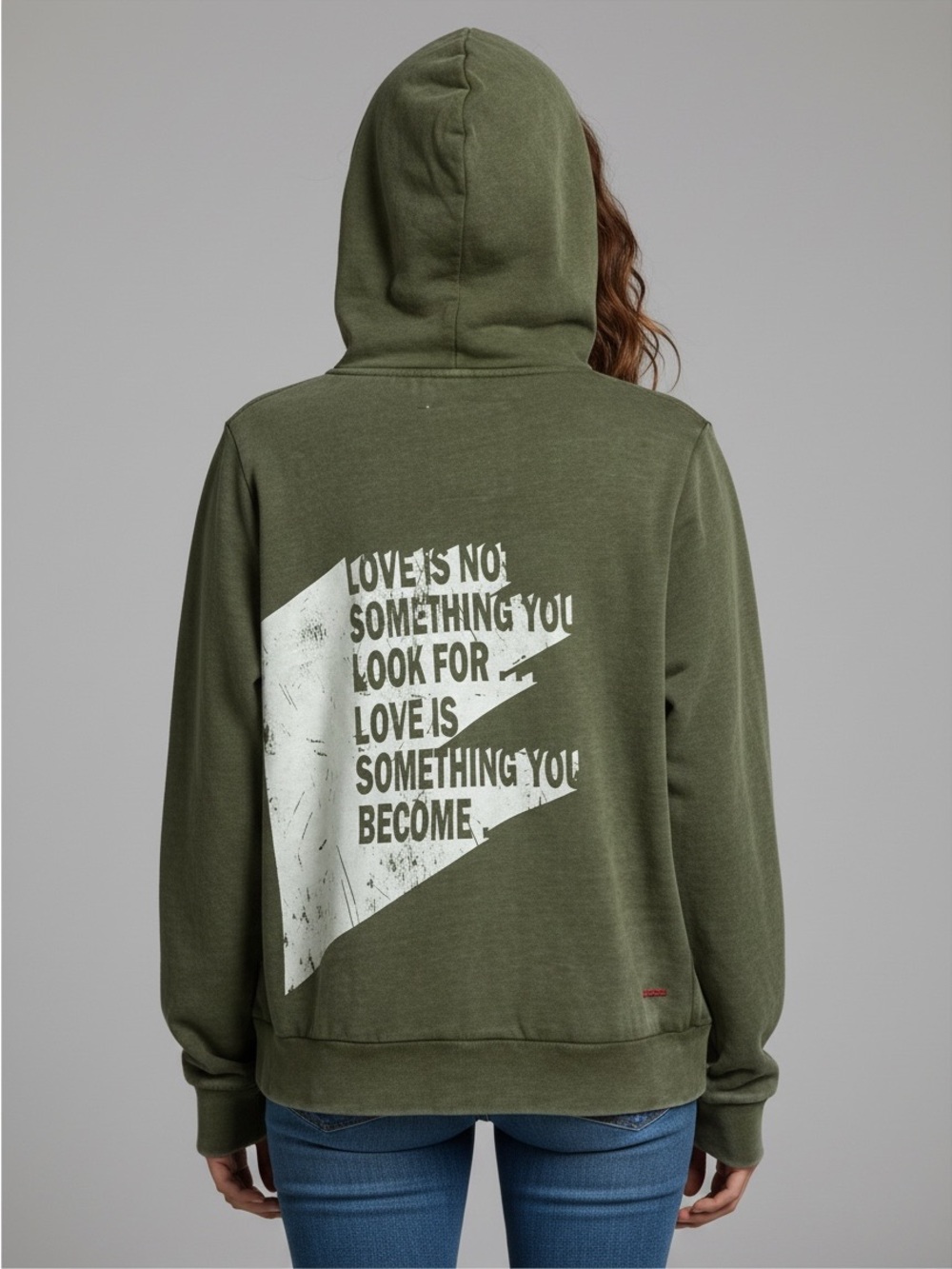 Peace Love World Love the Light Hoodie Size M ☮️❤️🌎